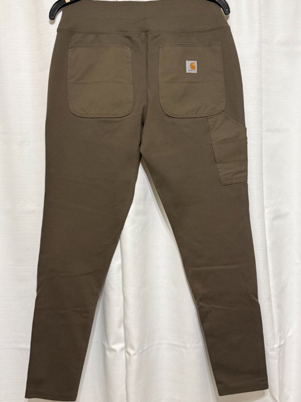 Carhartt Force Fitted Midweight Utility Legging, Medium, Olive Green - Picture 2 of 8